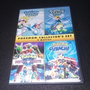 Pokemon Collectors Set (DVD, 2011) Heroes The Movie 4ever Destiny Deoxys Jirachi